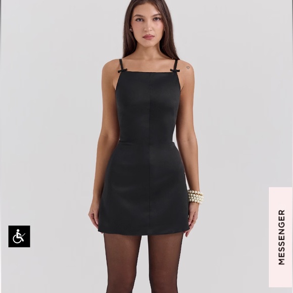 House of CB // “Dainty” Black Mini Dress - Picture 5 of 7